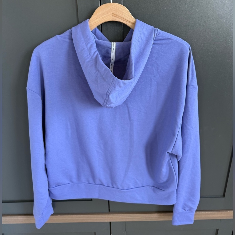 NWT • Puma Women's Modern Sport Hoodie • M • HazyBlue/purple - Picture 2 of 6